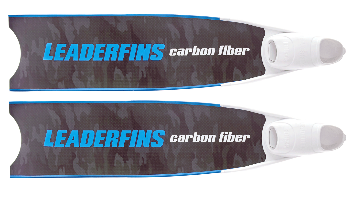 Camouflage 100% Carbon Bi-Fins