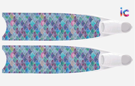 Mermaid Waves Purple